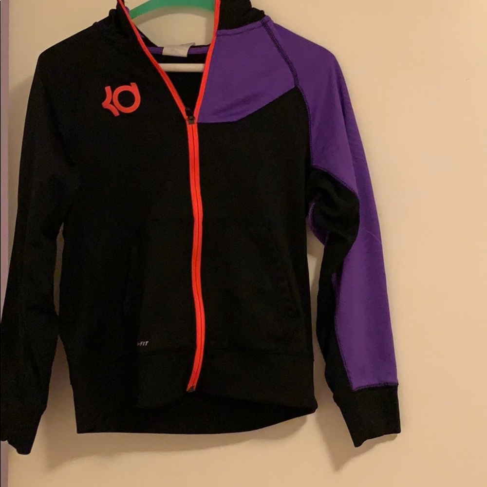 Nike Girls Zip Up Therma Fit Hoodie